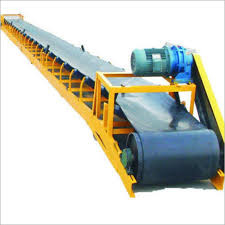 Polyester Moving Inclined Conveyor Belt Untuk Mesin Stone Crusher