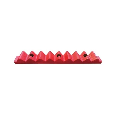 High Manganese Crusher Spare Parts Jaw Plate Warna yang dapat disesuaikan