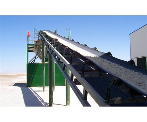 Metalurgi 35kw Ore Mining Conveyor Belt 1155-1450t/H Kebisingan Rendah