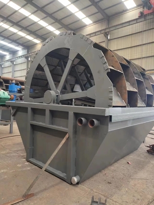 Mesin Pencuci Pasir Ember Roda Motor Listrik TONGHUI Kapasitas Tinggi 2500mm