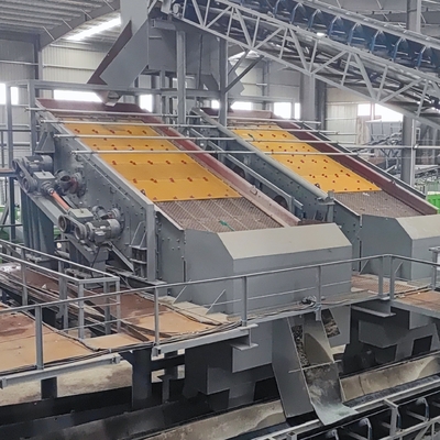 Pemisah Layar Bergetar Poros Ganda Karena Axis Stone 400t / H