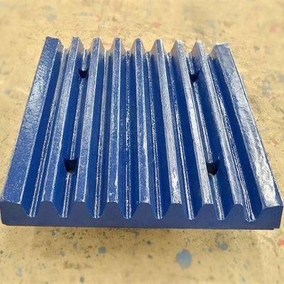 Pelat Toggle Jaw Liner Baja Mangan Tinggi Tahan Aus Tinggi Untuk Jaw Crusher