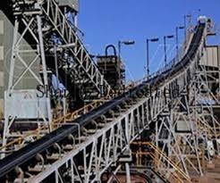 Industrial Mine Conveyor Belt Untuk Mengangkut Grind Bijih Mineral Batu Digiling
