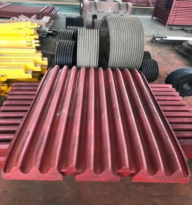Pemecah tetap Piring Swing Jaw Quarry Stone Crushing Mining Wear Parts
